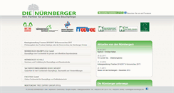 Desktop Screenshot of die-nuernberger.info