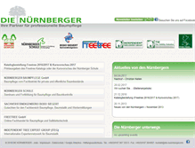 Tablet Screenshot of die-nuernberger.info